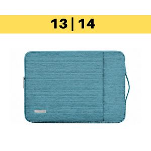 Housse PC Imperméable - Pochette Pour Ordinateur Portable et Mac  de 13" & 14" pouces - Vert