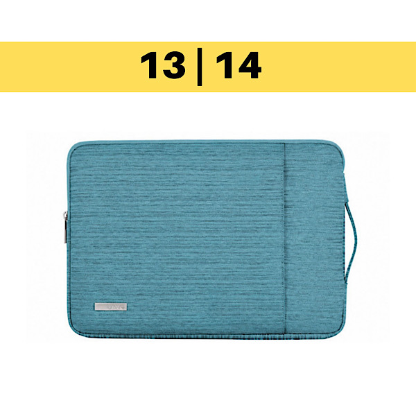 Housse PC Imperméable - Pochette Pour Ordinateur Portable et Mac de 13" & 14" pouces - Vert