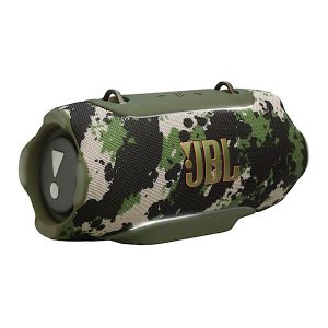 JBL Xtreme 5, Enceinte Portable Étanche, Auracast, AI Sound Boost, Bluetooth 6.0, Protection IP68, 28 Heures d’Autonomie, Éclairage Ambiant, Sangle d’Épaule Incluse - Camouflage