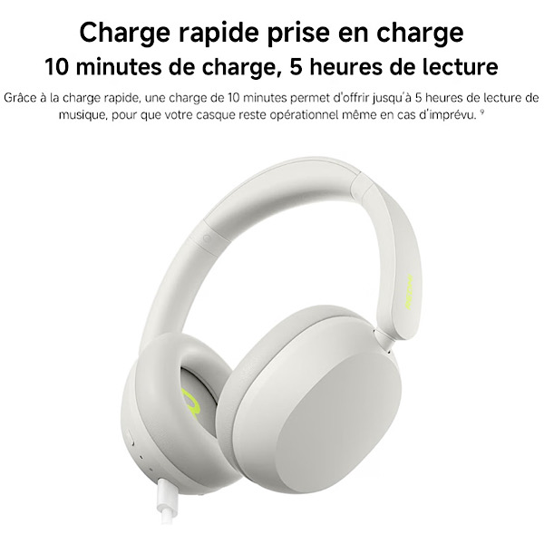 XIAOMI Redmi Headphones Neo, Casque Bluetooth sans Fil Anti-Bruit, Noir Transducteur 40 mm, audio filaire Hi-Res, appels antibruit IA à 3 micros, Bluetooth 5.4, Fast Pair – Image 10