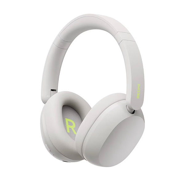 XIAOMI Redmi Headphones Neo, Casque Bluetooth sans Fil Anti-Bruit, Blanc Transducteur 40 mm, audio filaire Hi-Res, appels antibruit IA à 3 micros, Bluetooth 5.4, Fast Pair