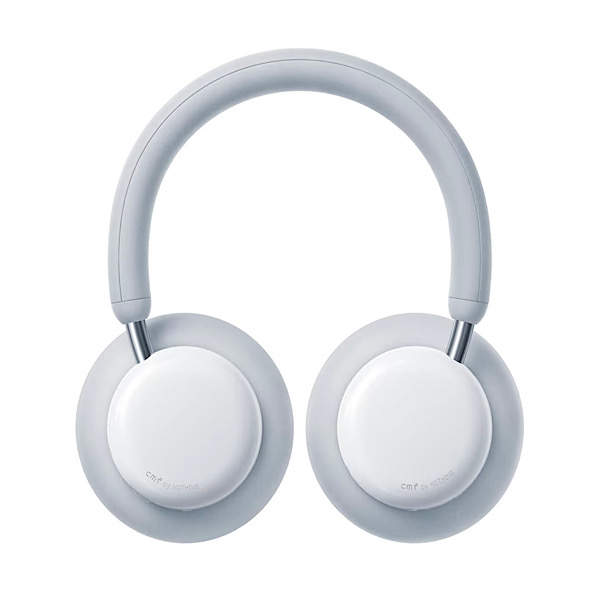 CMF Headphone Pro - Casque Bluetooth Over-Ear, ANC Hybride, Jusqu'à 100 h Charge rapide : 5 min pour jusqu'à 8 h, Hi-Res avec LDAC, Audio Spatial, double connexion et coussinets interchangeables - Blanc – Image 11