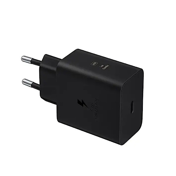 Boitier Samsung USB-C 60W Super Charge Rapide PD 3.1 & PPS – Noir