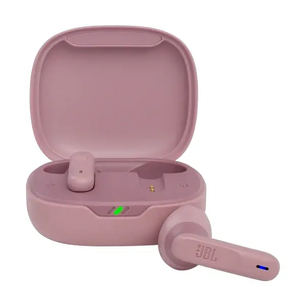 JBL Wave 300 TWS True-Wireless Ecouteurs Bluetooth – Ecouteurs sans fil avec microphone intégré – Jusqu'à 26 heures de musique – Etui de chargement inclus – Rose