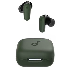 Soundcore R50i NC by Anker - Ecouteurs Bluetooth sans fil, 45h d’autonomie, Réduction de bruit active hybride adaptative, IP54, Commandes tactiles, Vert