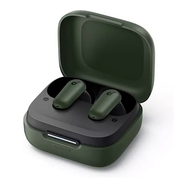 Soundcore R50i NC by Anker - Ecouteurs Bluetooth sans fil, 45h d’autonomie, Réduction de bruit active hybride adaptative, IP54, Commandes tactiles, Vert – Image 3