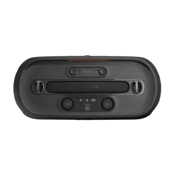 JBL PartyBox On The Go 2 Dual Mic – Enceinte Bluetooth Portable 100W avec 2 Micros Sans Fil, 15h d’Autonomie, IPX4 & Auracast™ – Image 4
