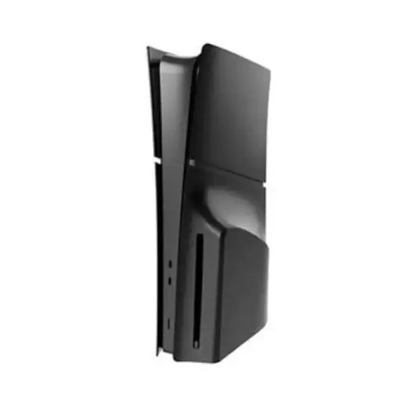 Coque de remplacement pour la PS5 Slim Édition, Façades et plaques arrière, Compatible uniquement avec la PS5 Slim version disque, Noir, GP-529 – Image 3