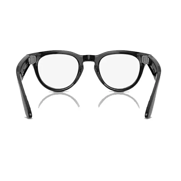 Lunette connectée Ray-Ban Meta 2e Gen Headliner Shiny Black, Mémoire flash de 32Go/500+photos ou 100+vidéos de 30s, Transition Saphir – Image 3