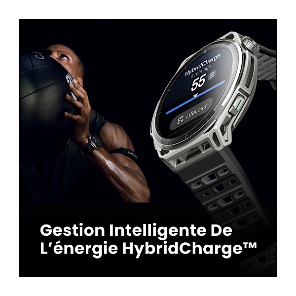 Amazfit Balance 3 - Montre Connectée AMOLED 1,5″ Verre Saphir, GPS Double Bande, 64Go Stockage, 21 Jours d’Autonomie, Argent (Stainless Steel) – Image 4