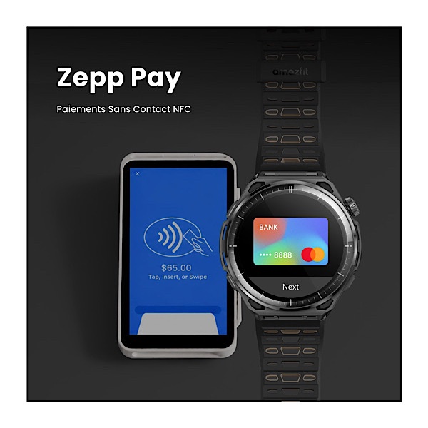 Amazfit Balance 3 - Montre Connectée AMOLED 1,5″ Verre Saphir, GPS Double Bande, 64Go Stockage, 21 Jours d’Autonomie, Argent (Stainless Steel) – Image 5