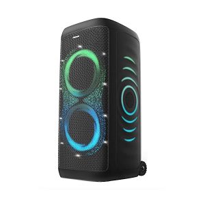 Haut-parleur Hisense PARTY THUNDER 620W, 18h d’autonomie, Spectacle lumineux IA, USB, Bluetooth, Étanchéité IPX4