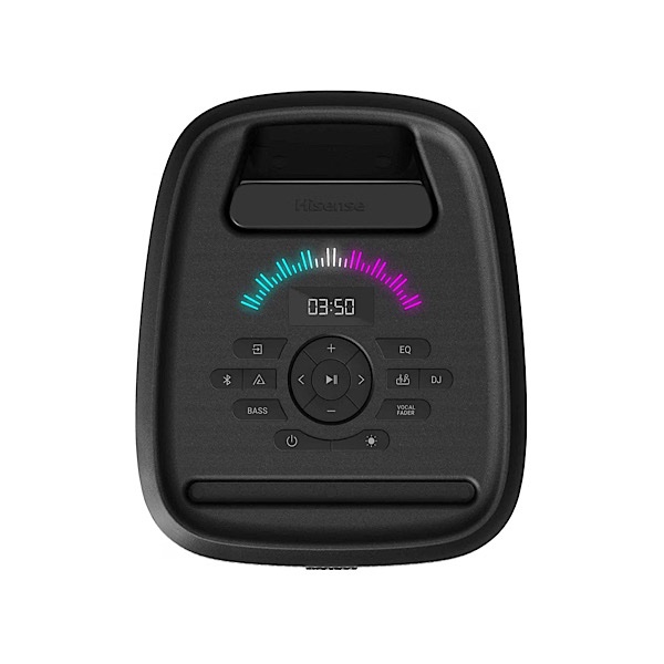 Haut-parleur Hisense PARTY THUNDER 620W, 18h d’autonomie, Spectacle lumineux IA, USB, Bluetooth, Étanchéité IPX4 – Image 3